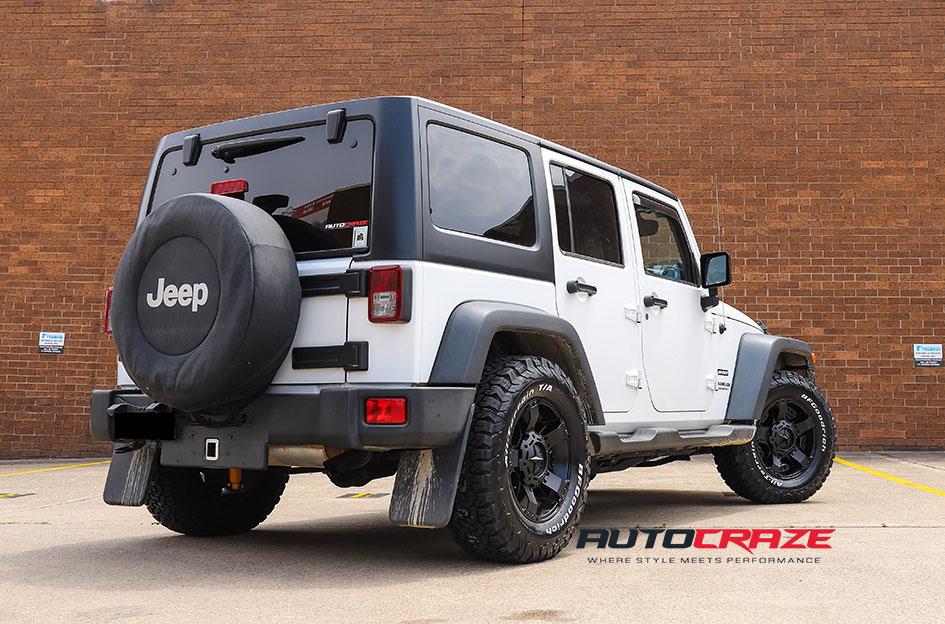 JEEP WRANGLER ROCKSTAR XD 2 MATTE BLACK
